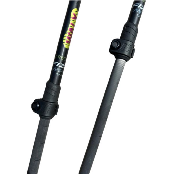 WALX Carbon Pro Impulse Nordic Walking Pole - Carbon lower