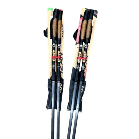 2 Pair Pack Offer – Fizan Nordic Walking Carbon Pro IMPULSE