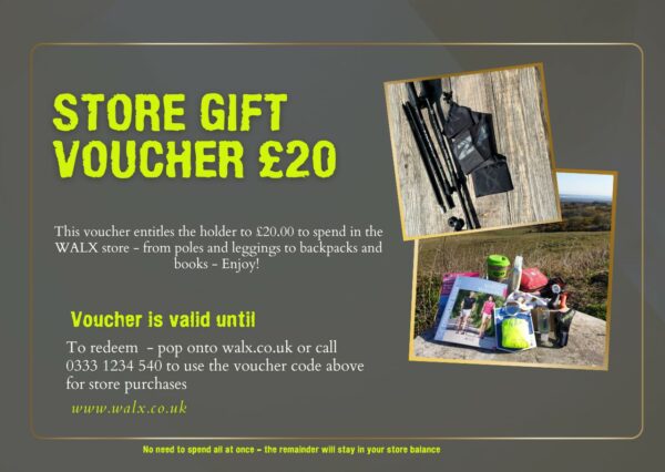 Store gift voucher worth £20.00