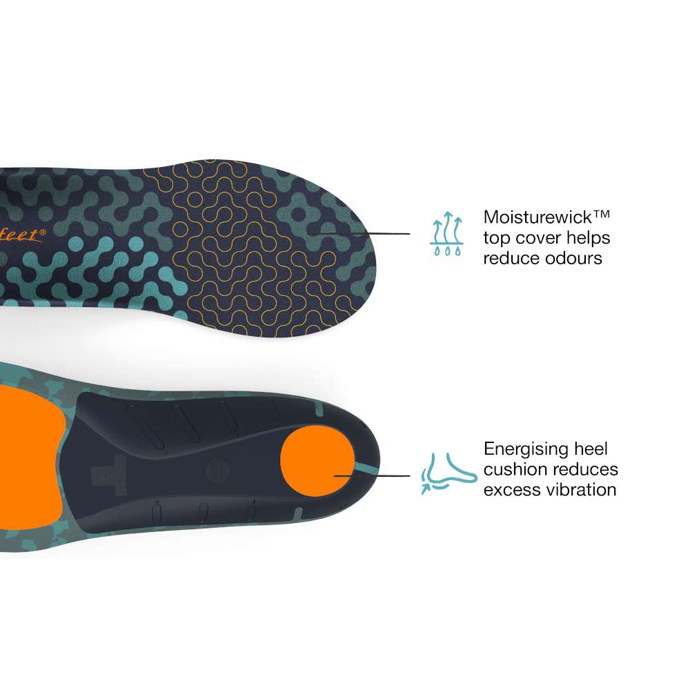 Superfeet Active Cushion High Arch Insoles - Image 9