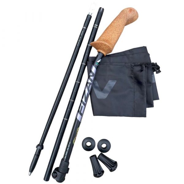 WALX Xplorer 3 Piece Travel Walking Pole